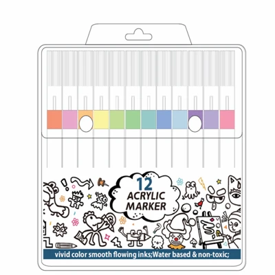 Akrylmaling Marker Pen Sæt